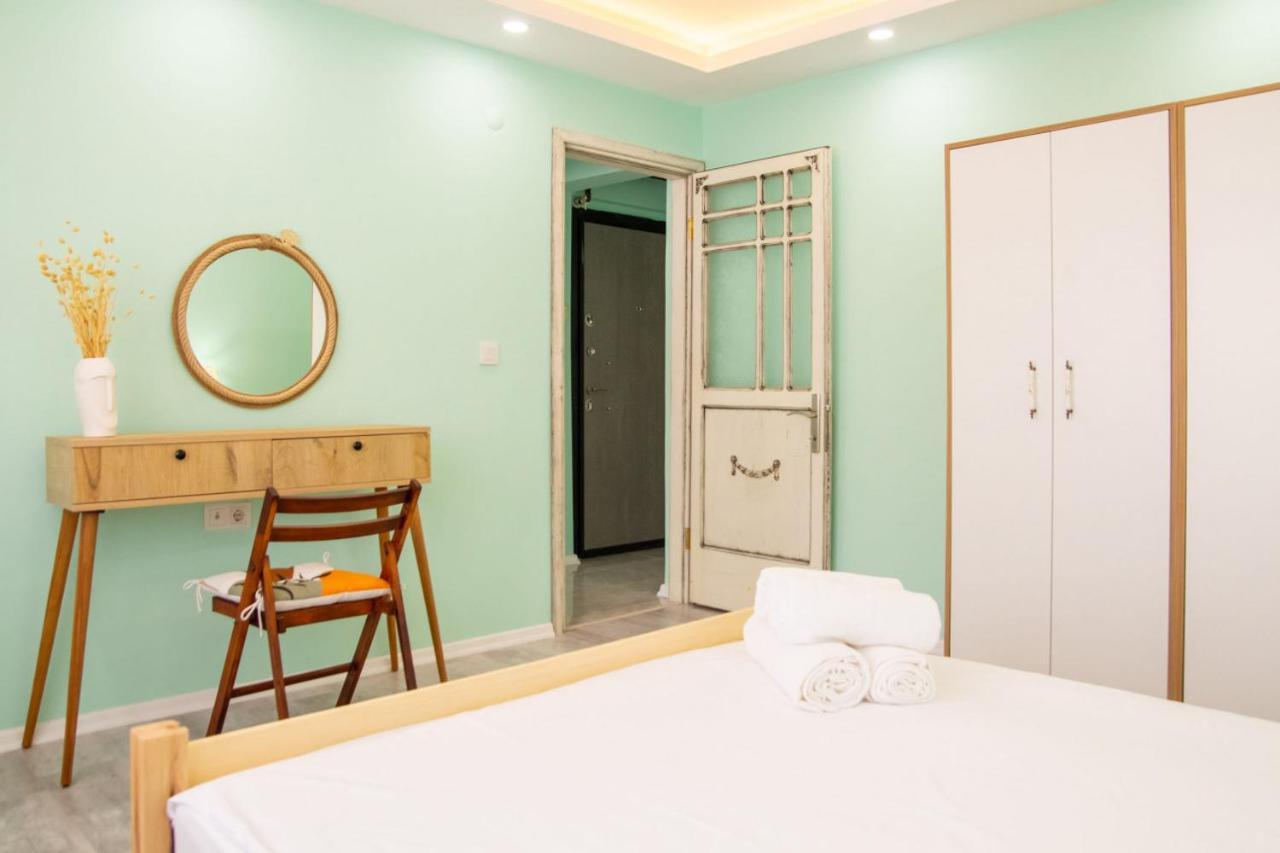 Flat With Great View And Central Location In Konak İzmir Eksteriør bilde